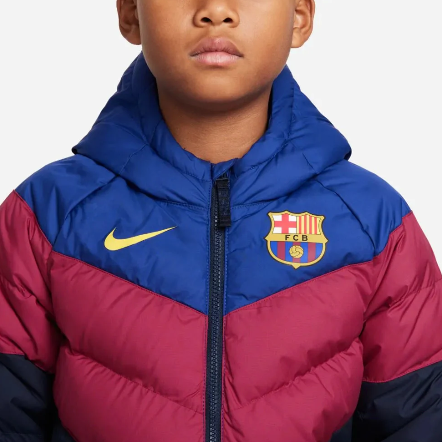 NIKE FC BARCELONA WINTER JACKET KIDS | BOSTON SOCCER SHOP