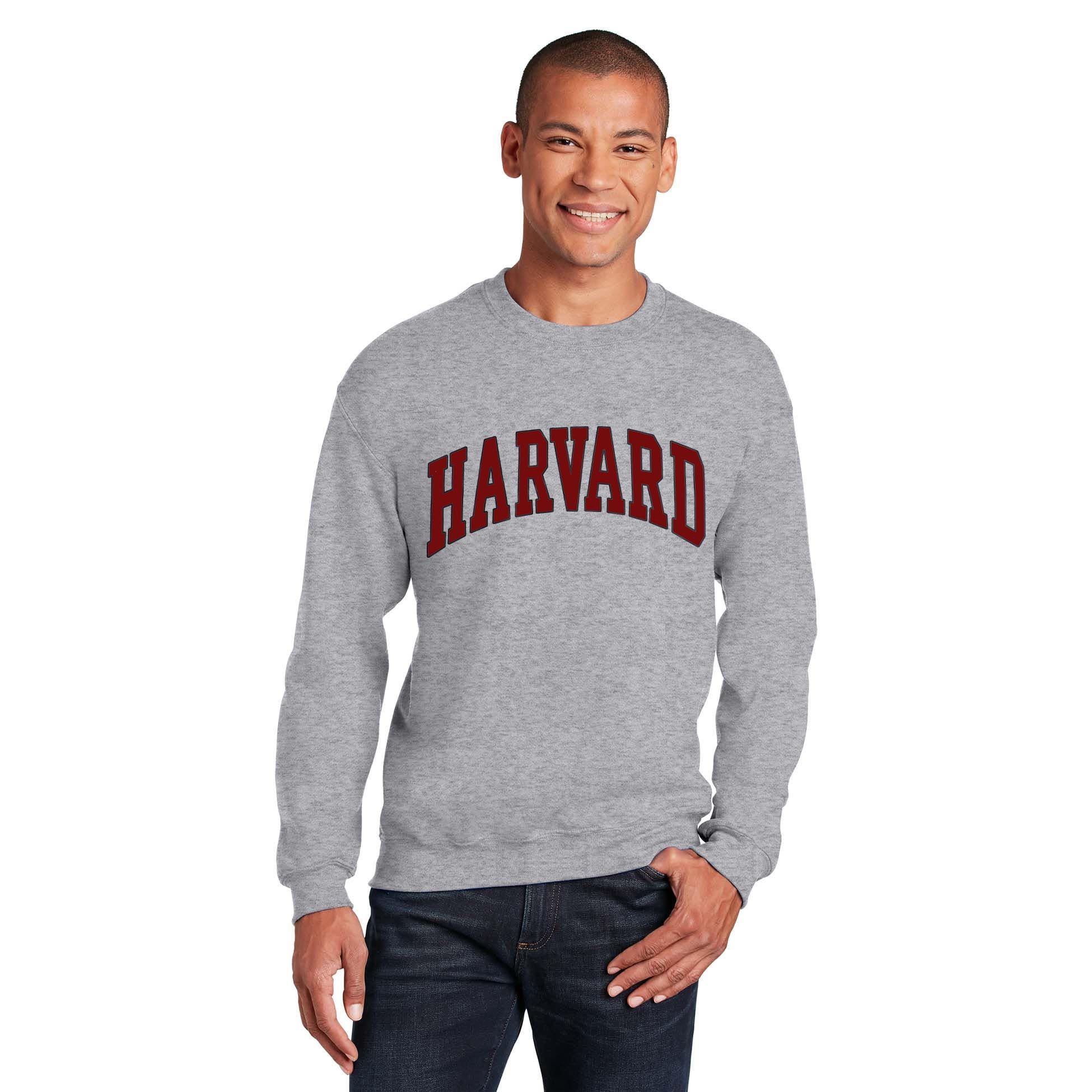 HARVARD PLAIN CREWNECK BOSTON FAN STOP