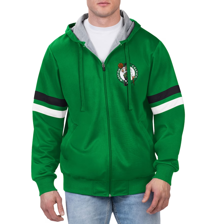 Boston celtics zip hoodie new arrivals